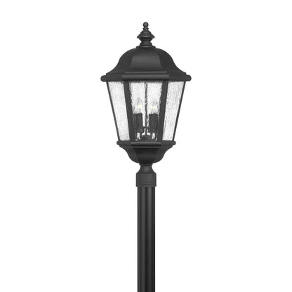 Edgewater Outdoor Post Light in Black (12V LED/27.75-Inch).
