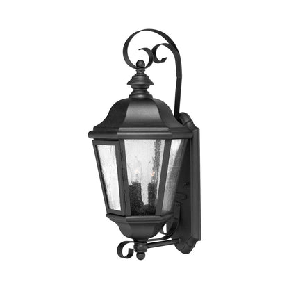 Edgewater Outdoor Wall Light in Black (21-Inch/Bulb Included).