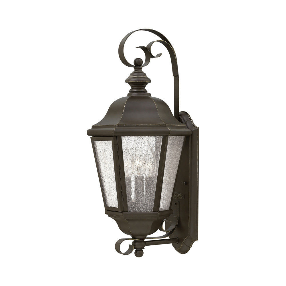 Edgewater Outdoor Wall Light in Oil Rubbed Bronze (21-Inch/Bulb Included).