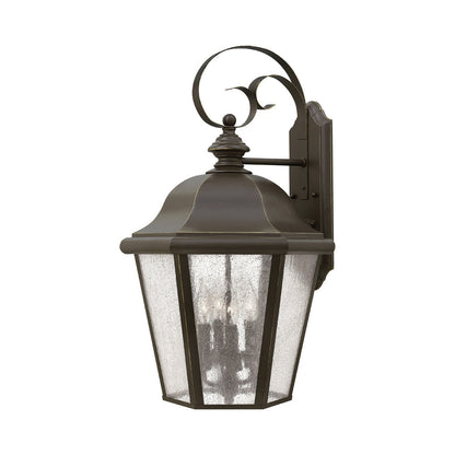 Edgewater Outdoor Wall Light in Oil Rubbed Bronze (25.5-Inch/Bulb Included).