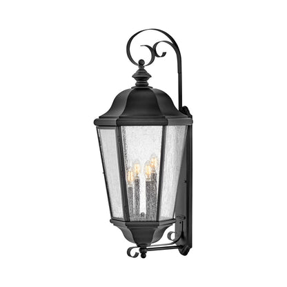 Edgewater Outdoor Wall Light in Black (34.75-Inch/Bulb Not Included).