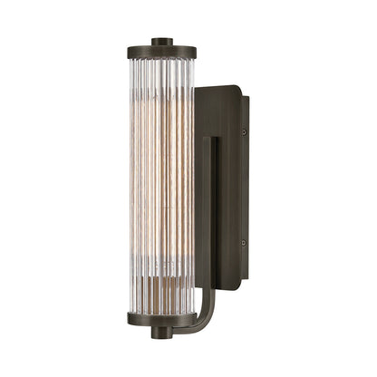 Ellery Bath Wall Light in Black Oxide.
