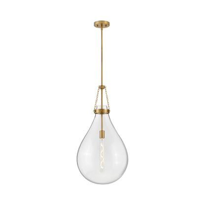 Eloise Pendant Light in Lacquered Brass (Large).