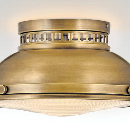 Emery Flush Mount Ceiling Light in Detail.