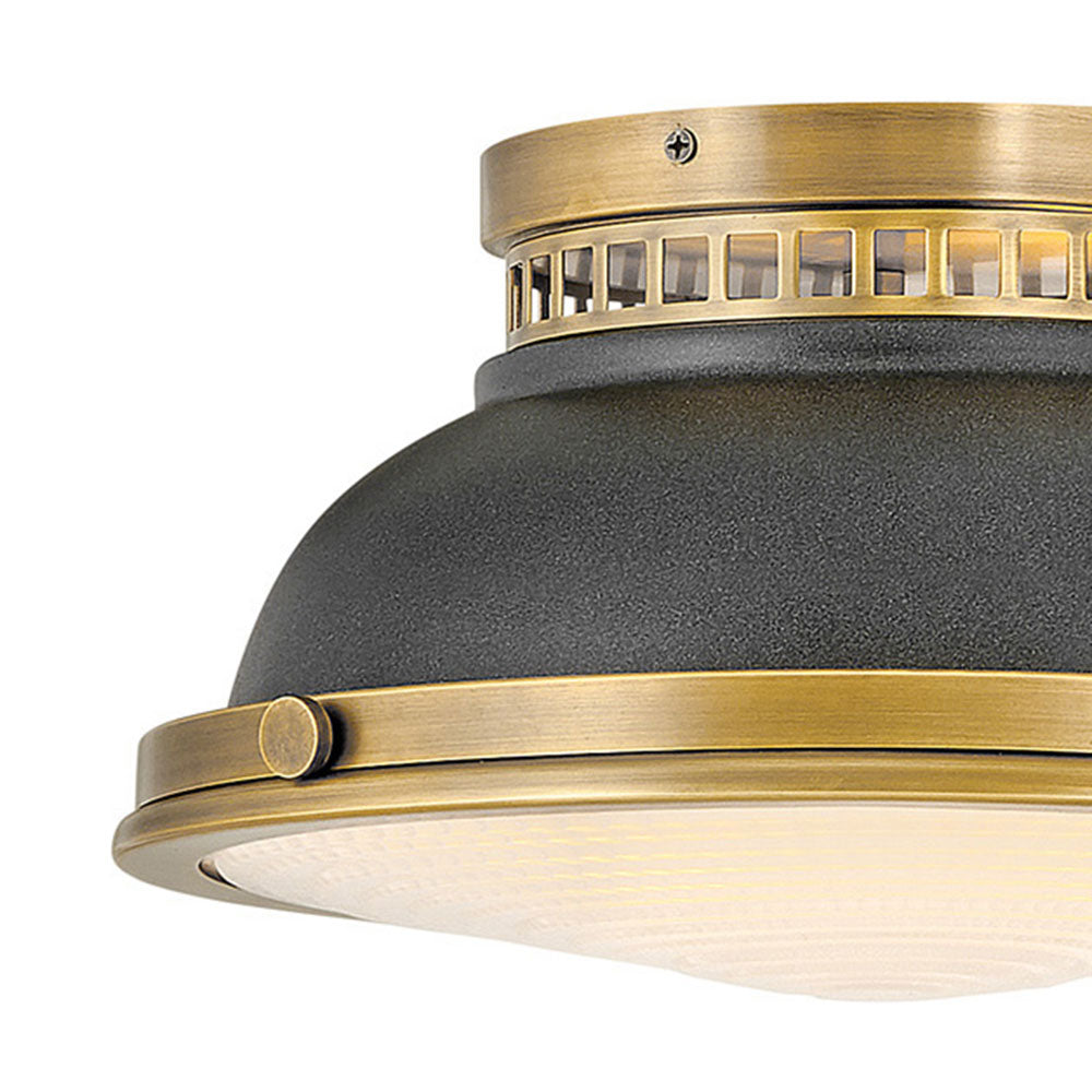 Emery Flush Mount Ceiling Light in Detail.