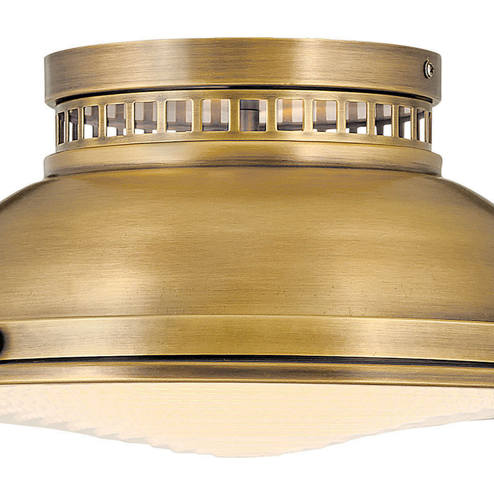 Emery Flush Mount Ceiling Light in Detail.