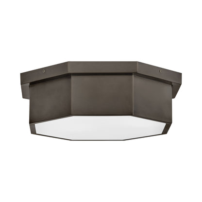 Facet Flush Mount Ceiling Light.