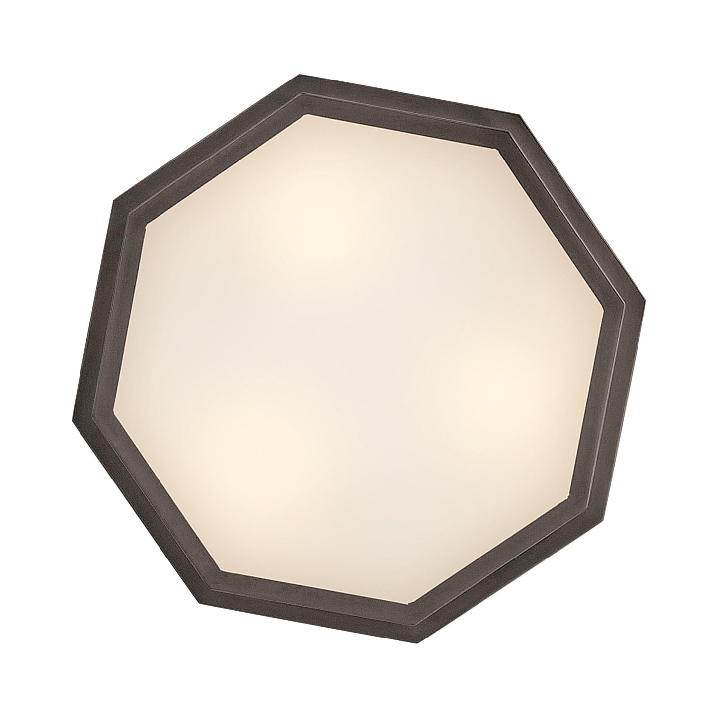 Facet Flush Mount Ceiling Light in Detail.