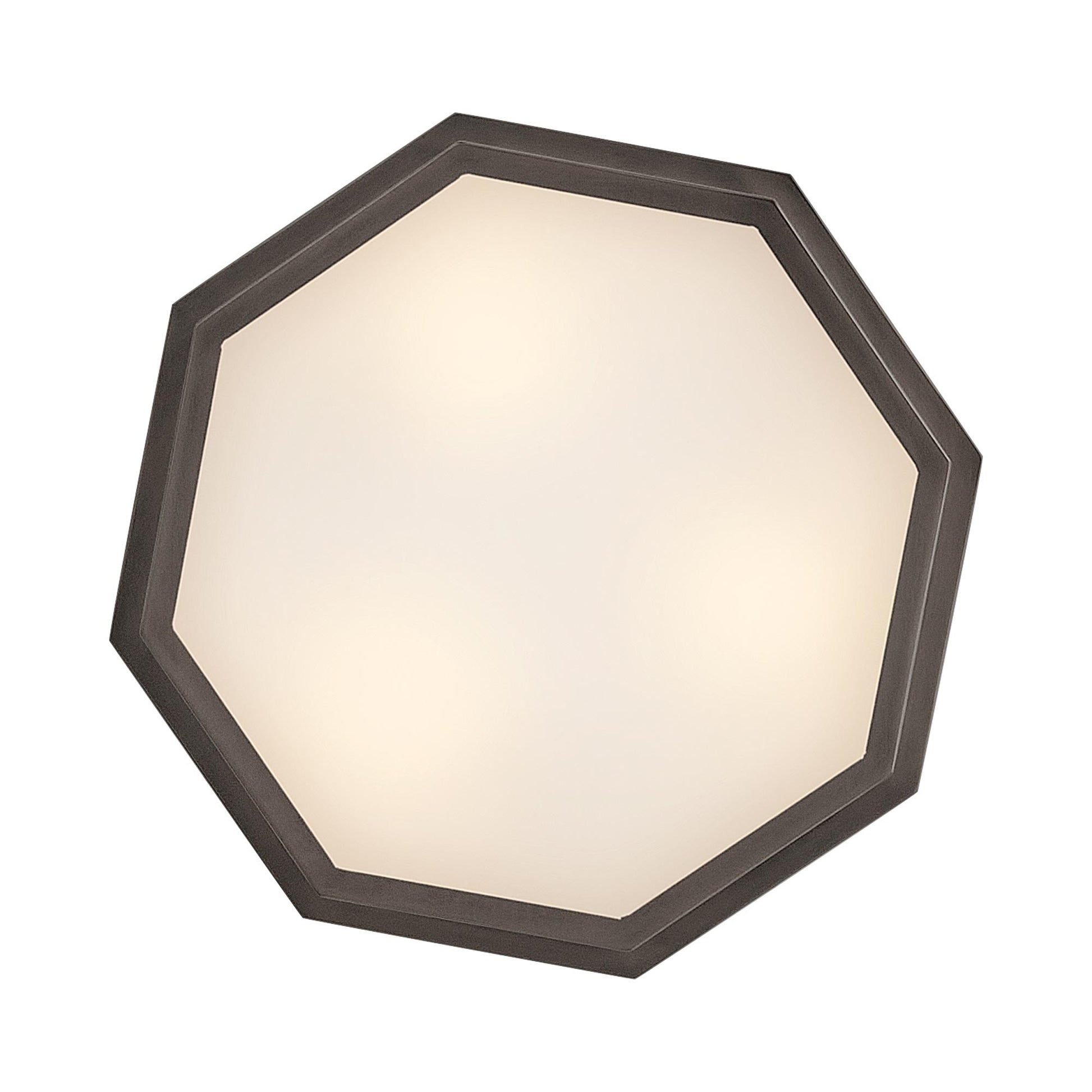 Facet Flush Mount Ceiling Light in Detail.