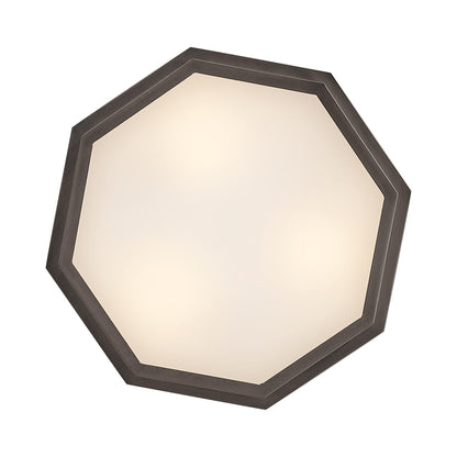 Facet Flush Mount Ceiling Light in Detail.