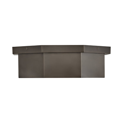 Facet Flush Mount Ceiling Light in Detail.