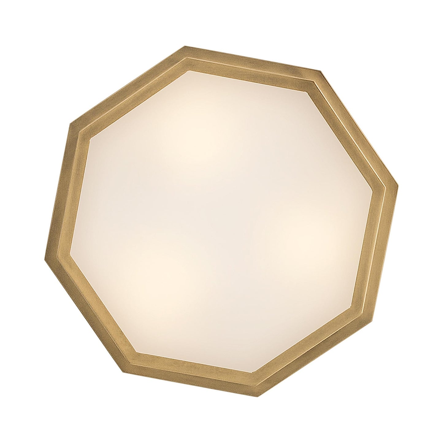 Facet Flush Mount Ceiling Light in Detail.