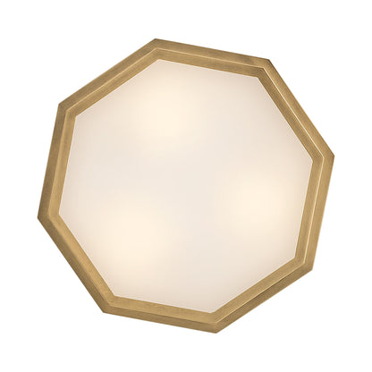 Facet Flush Mount Ceiling Light in Detail.