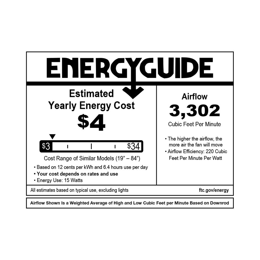 Facet LED Smart Ceiling Fan in Detail (52-Inch).