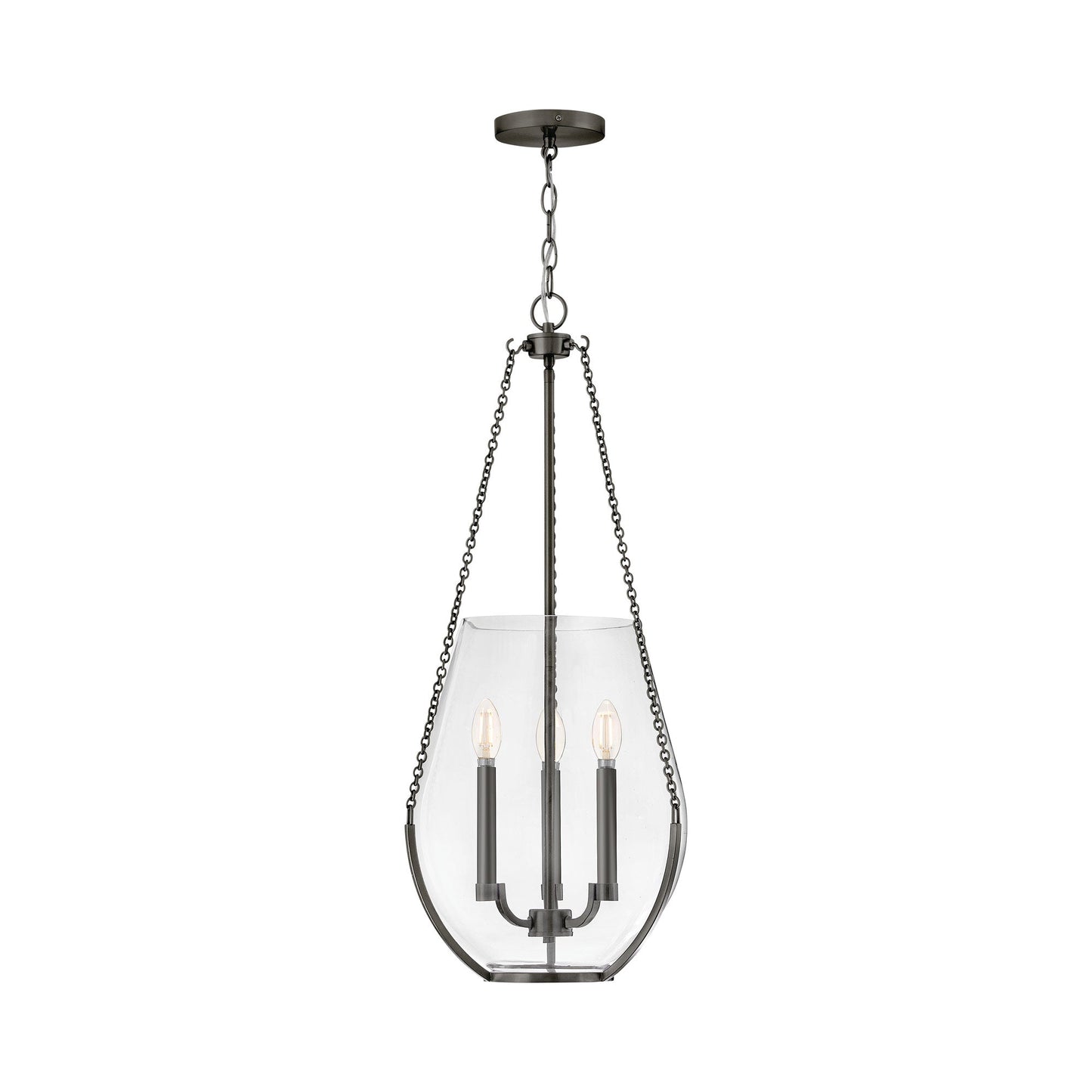 Farrin Pendant Light in Gunmetal.