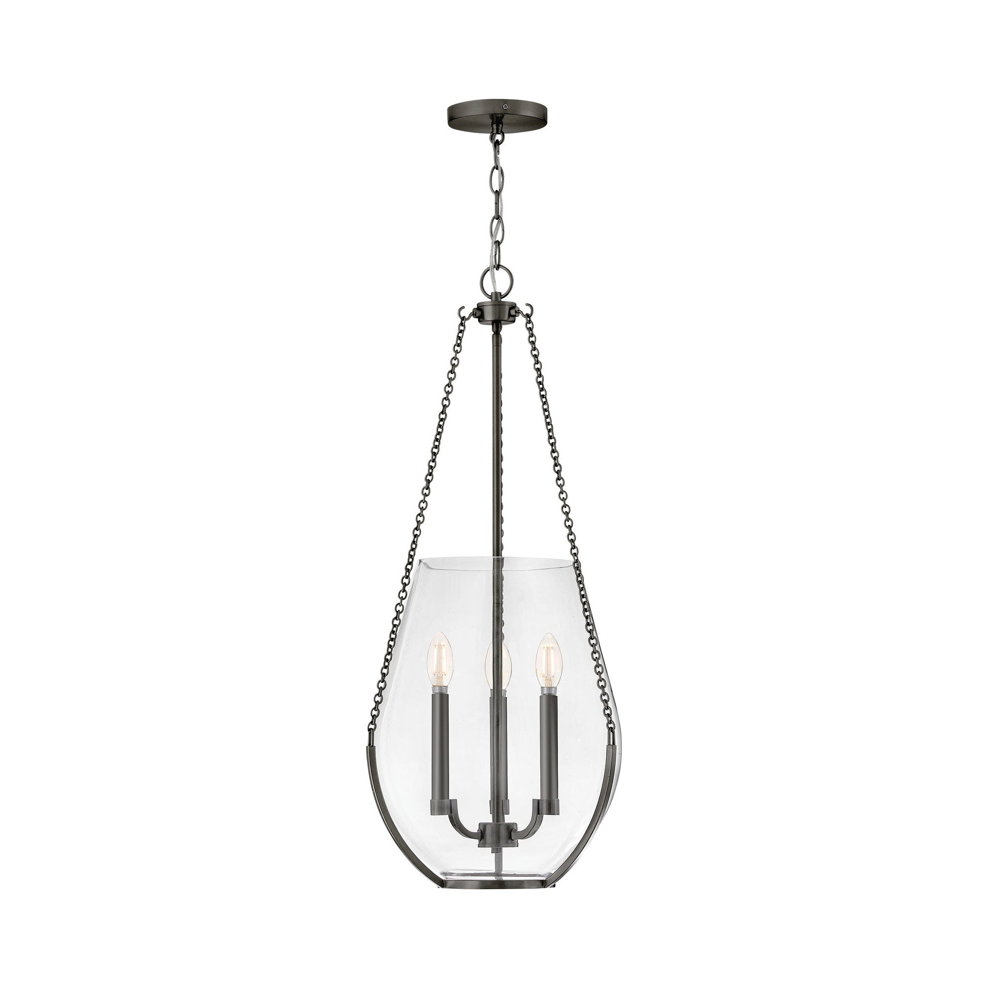 Farrin Pendant Light in Gunmetal.