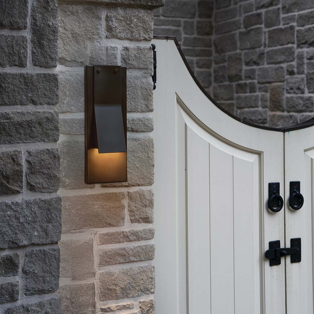 Fold Outdoor LED Wall Light in Detail.