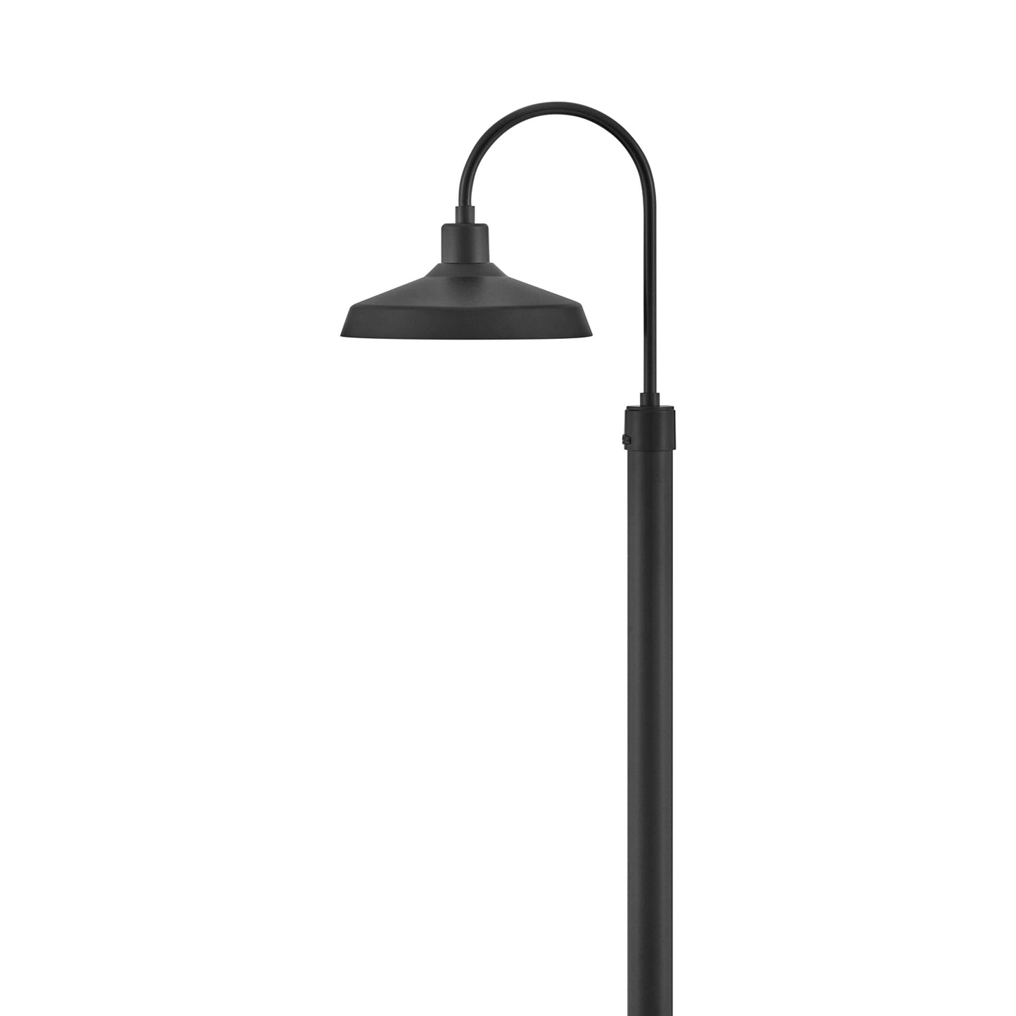 Forge Outdoor Post Light in Black.