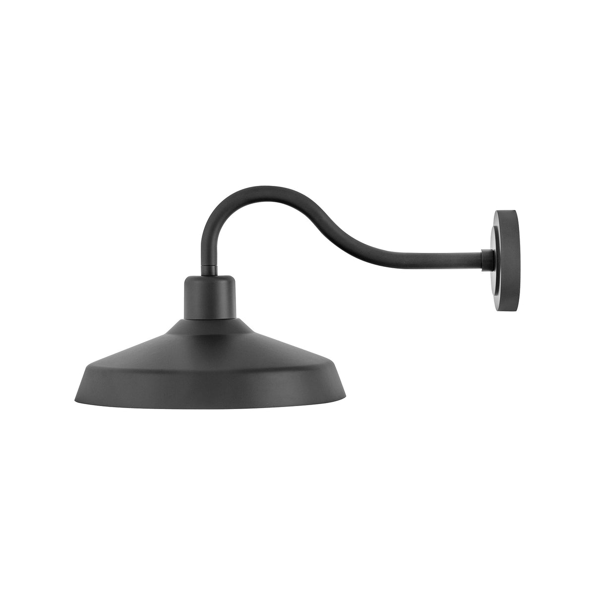 Forge Outdoor Wall Light in Black (26-Inch).