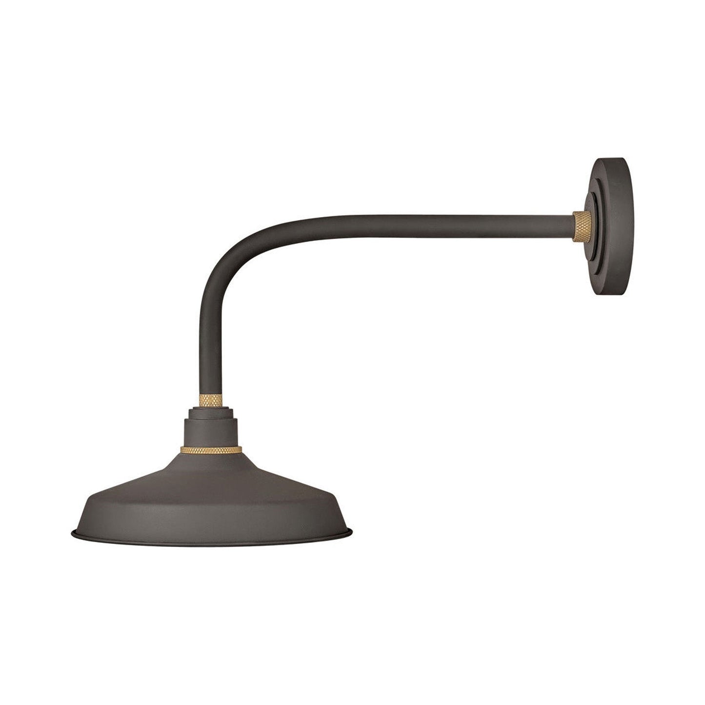 Foundry Outdoor Straight Arm Barn Wall Light.