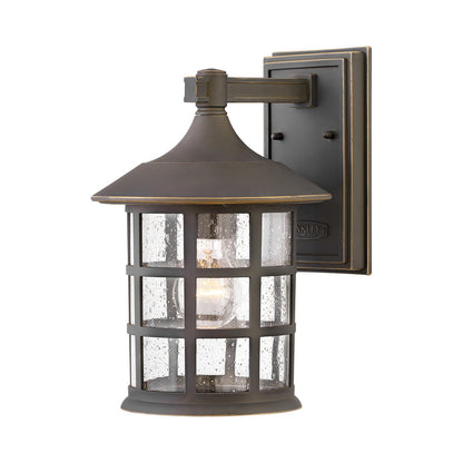 Freeport Coastal Outdoor Wall Light in Oil Rubbed Bronze (12.25-Inch).