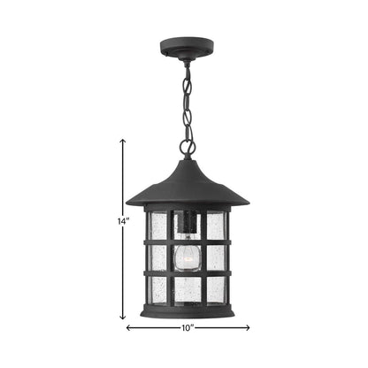Freeport Outdoor Pendant Light - line drawing.