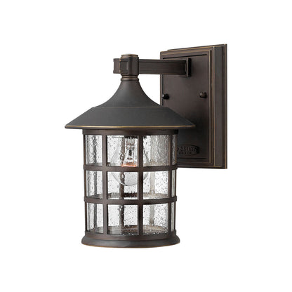 Freeport Outdoor Wall Light in Oil Rubbed Bronze (9.25-Inch).