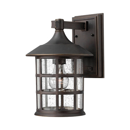 Freeport Outdoor Wall Light in Oil Rubbed Bronze (12.25-Inch).