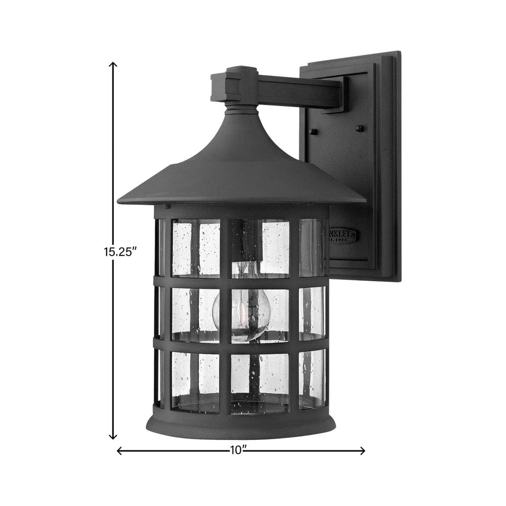 Freeport Outdoor Wall Light - line drawing.