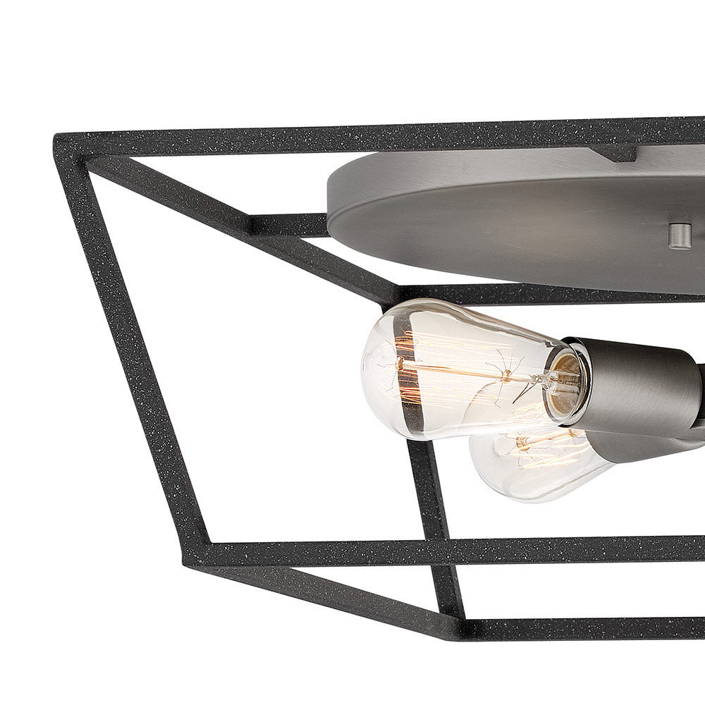 Fulton Flush Mount Ceiling Light in Detail.