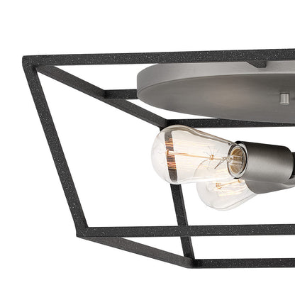 Fulton Flush Mount Ceiling Light in Detail.