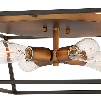 Fulton Flush Mount Ceiling Light in Detail.