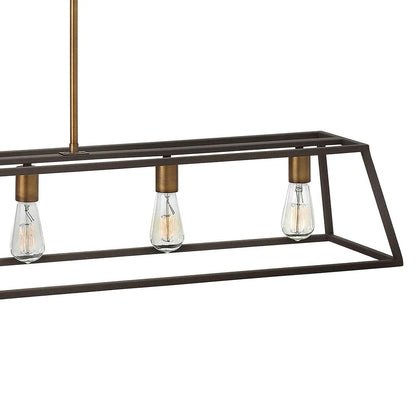 Fulton Linear Pendant Light in Detail.