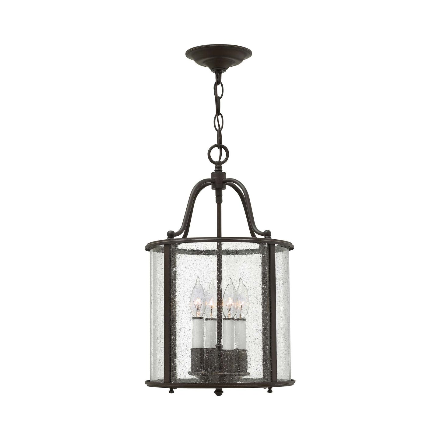 Gentry Pendant Light in Olde Bronze (4-Light).