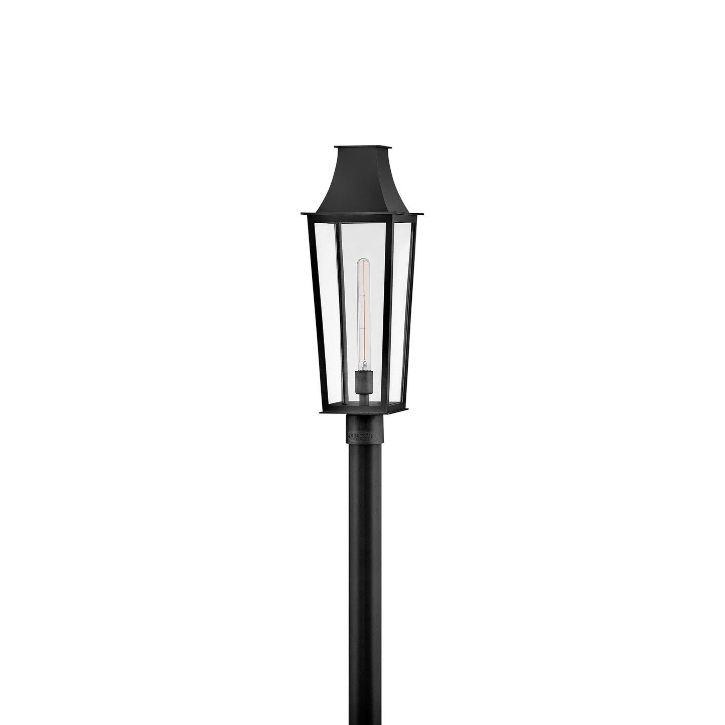Georgetown Outdoor Post Light in Black.