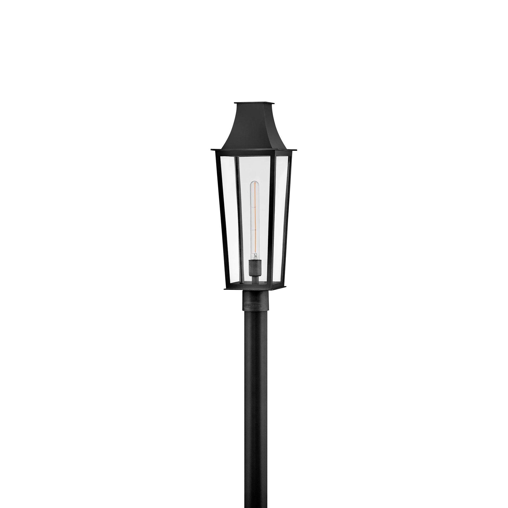 Georgetown Outdoor Post Light in Black.