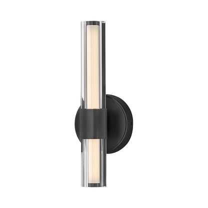 Georgette LED Wall Light in Black.