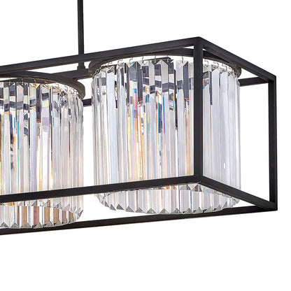 Giada Linear Pendant Light in Detail.