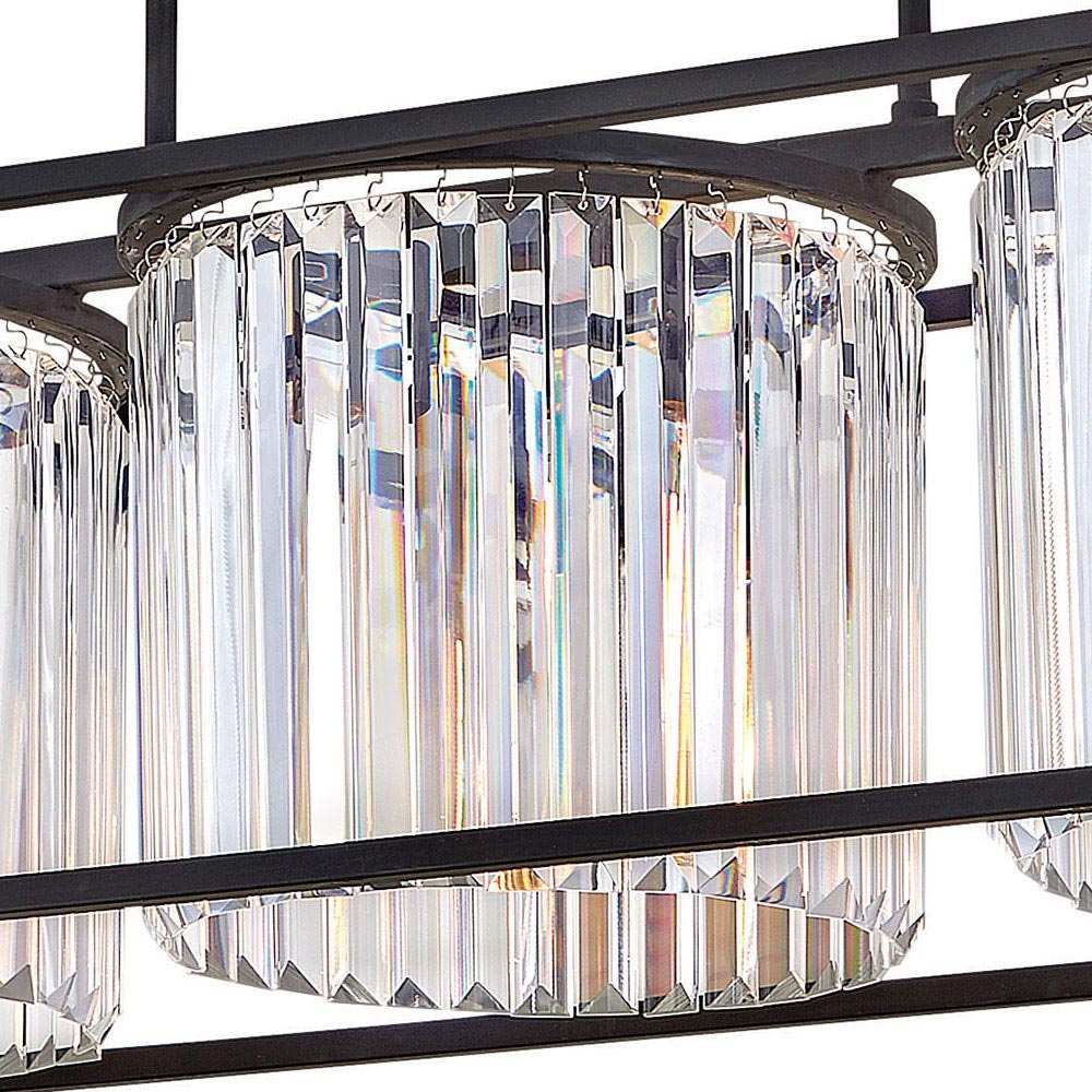Giada Linear Pendant Light in Detail.