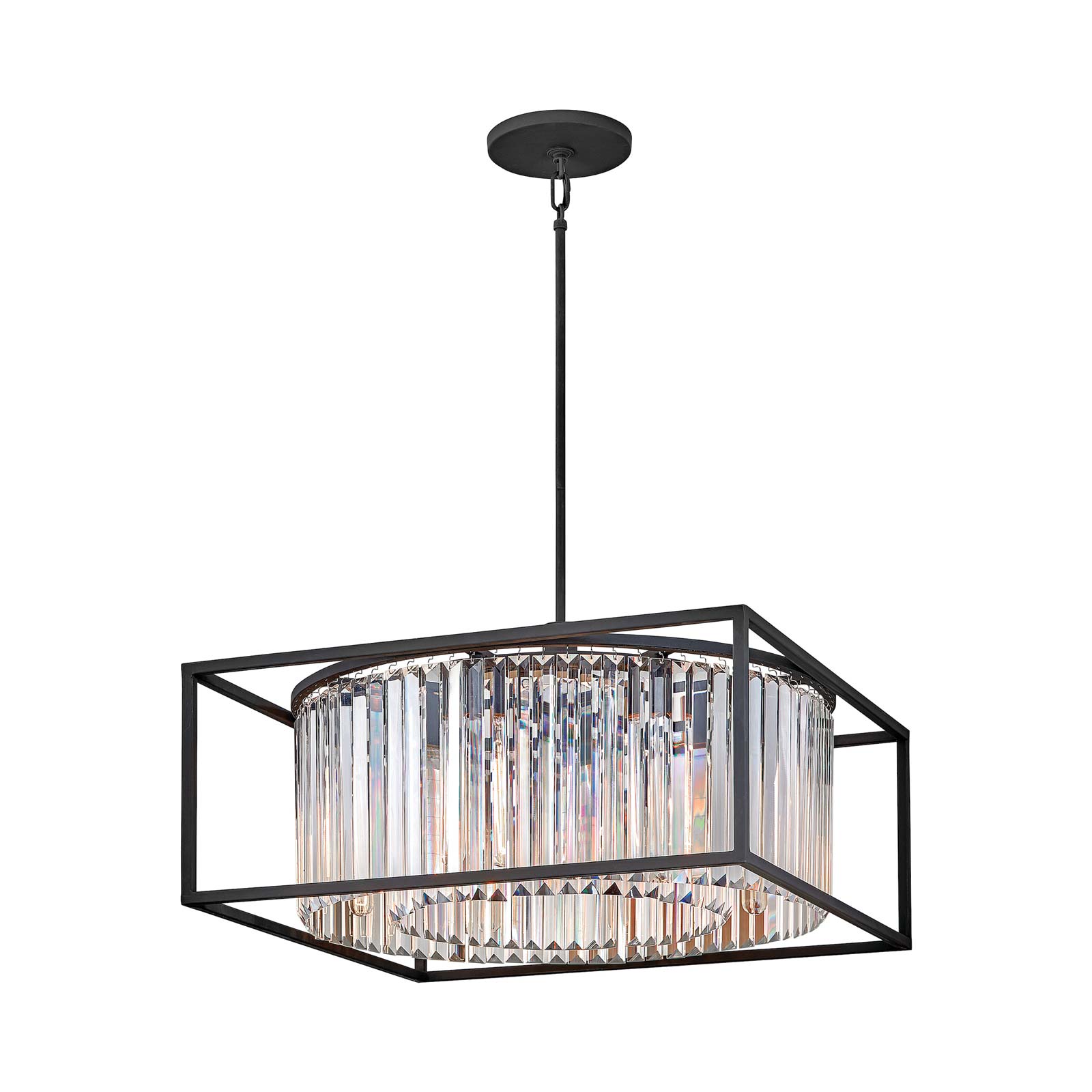 Giada Semi Flush Convertible Chandelier.