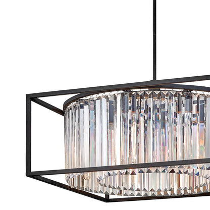 Giada Semi Flush Convertible Chandelier in Detail.