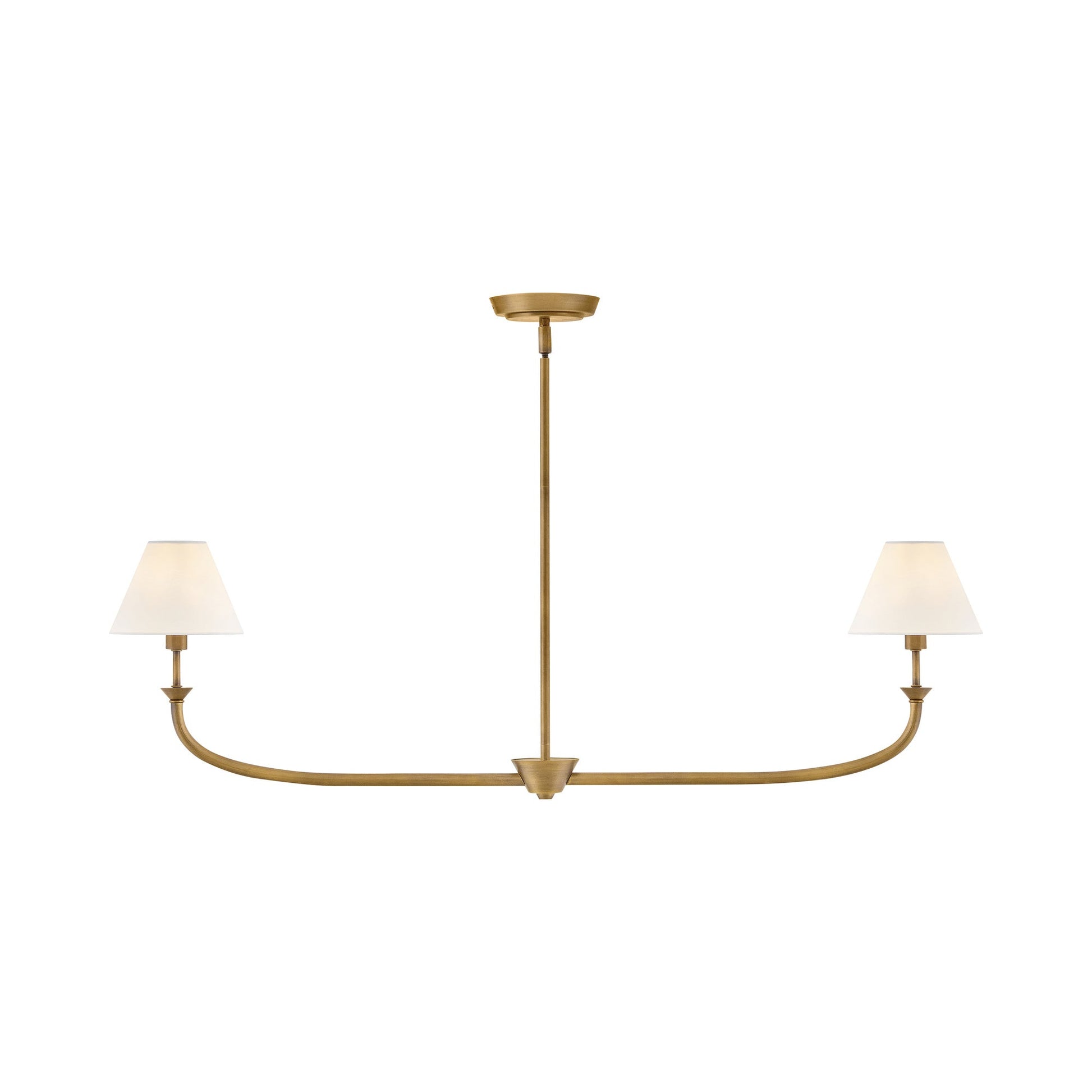 Greta Linear Pendant Light in Detail.