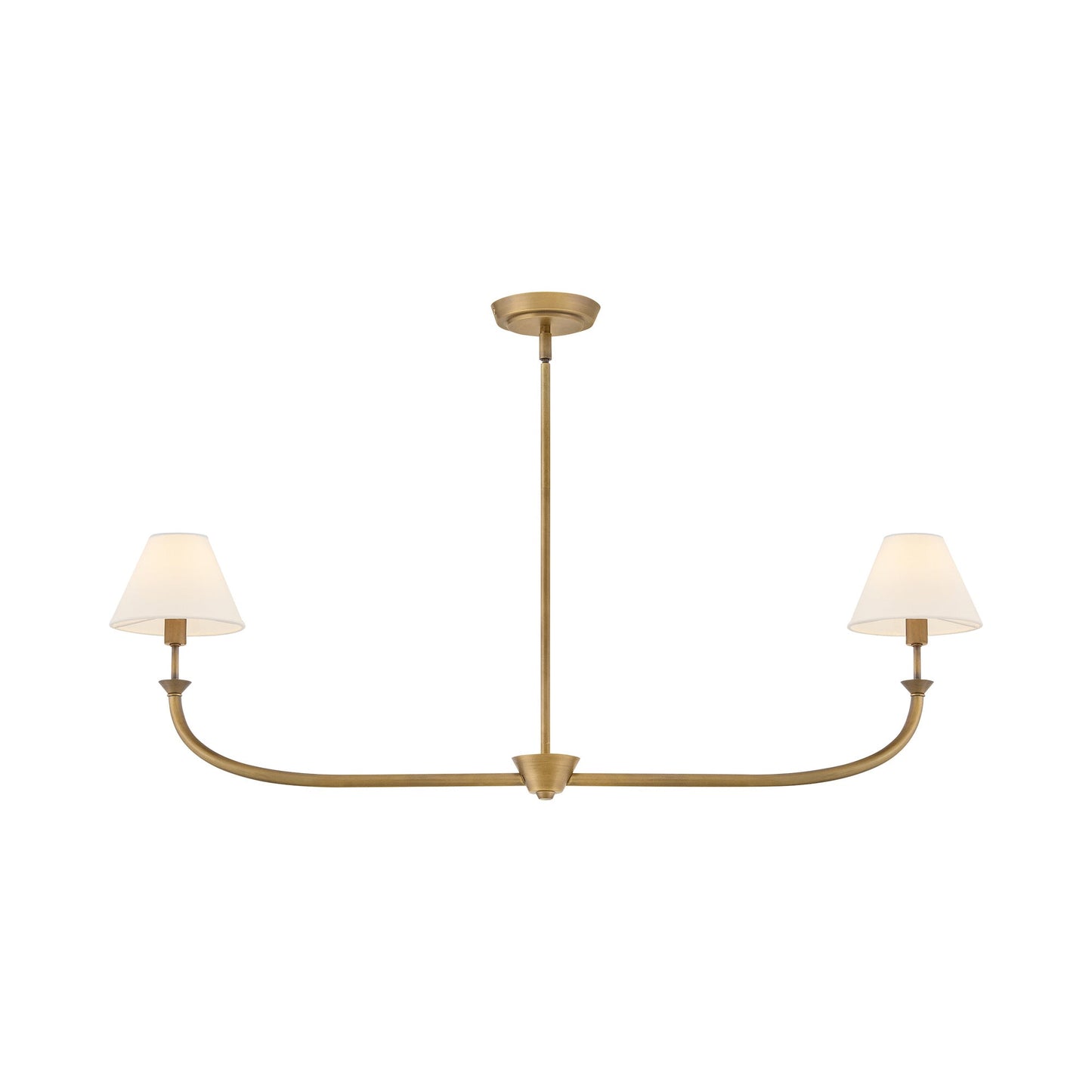 Greta Linear Pendant Light in Detail.