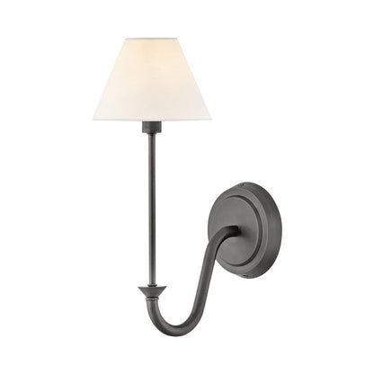 Greta Wall Light in Blackened Brass (1-Light).