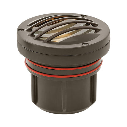 Grill Top LED Well Light in Bronze.