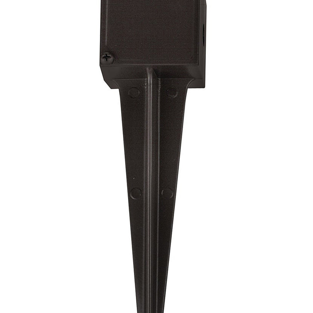 Ground Spike with Junction Box in Detail.