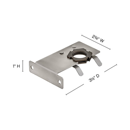 Gutter Mount Accessory - line drawing.