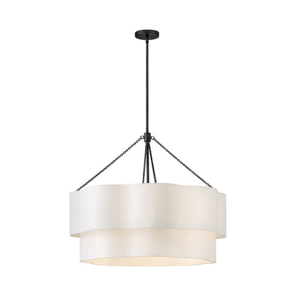 Gwen Chandelier in Black.