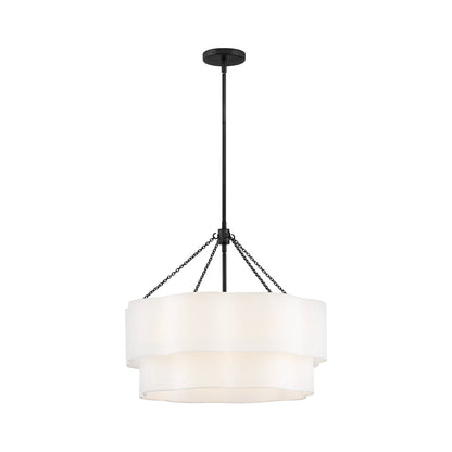 Gwen Chandelier in Black (24-Inch).