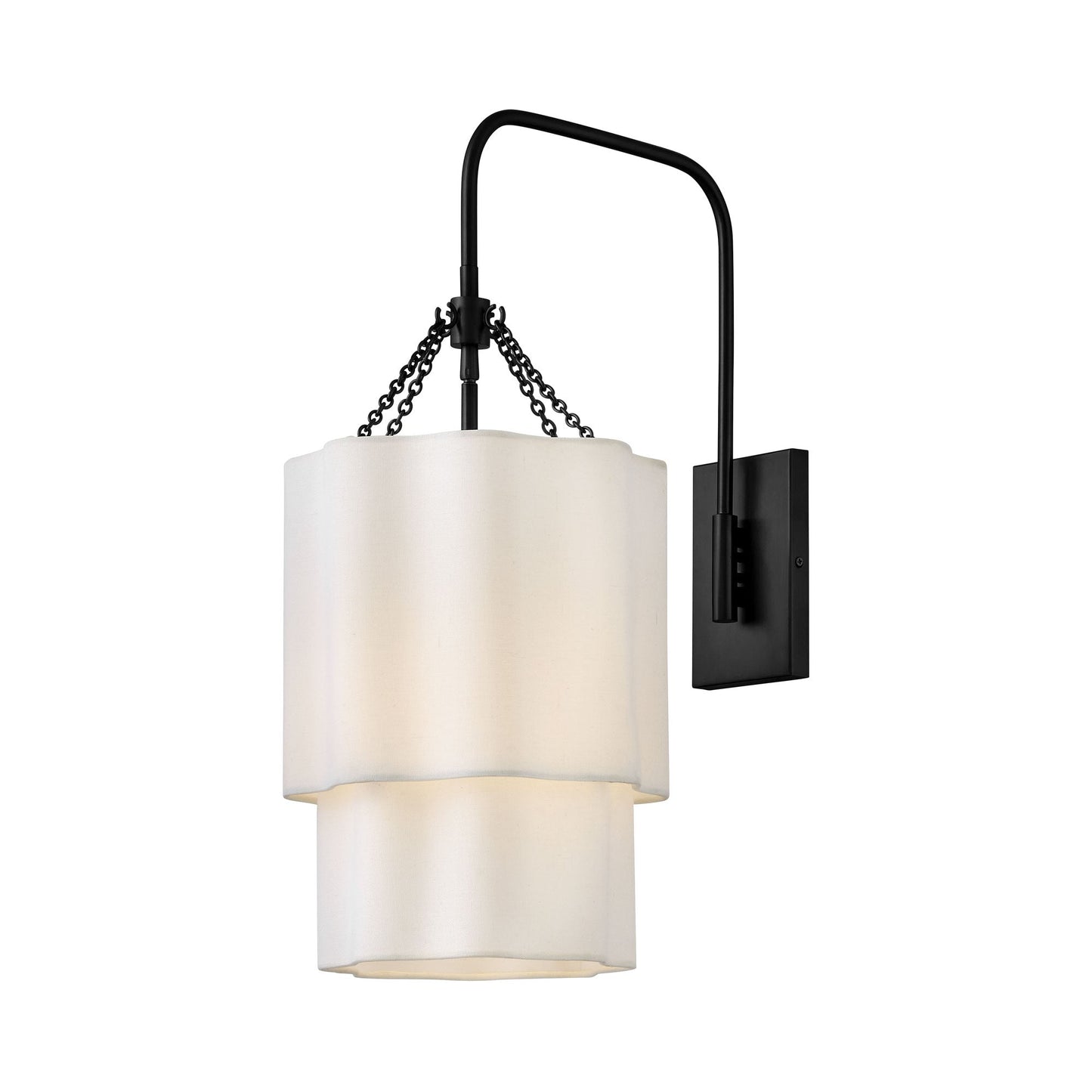 Gwen Wall Light in Black.